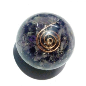 Amethyst Orgone Ball 02