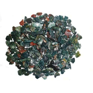 Tumbled Moss Agate Chips