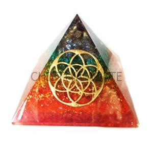 Chakra Orgone Pyramid