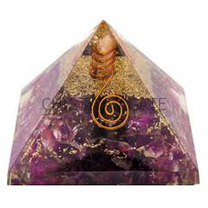 Amethyst Orgone Pyramid