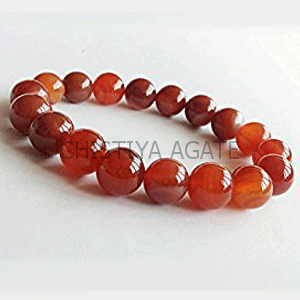 Red Stone Beads