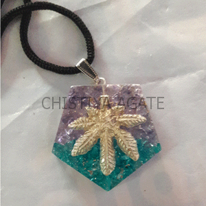 Flower Charms Orgone Pendent