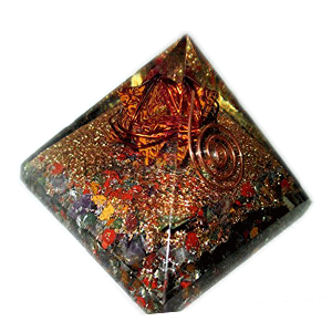 Multi Chips Orgone Pyramiid