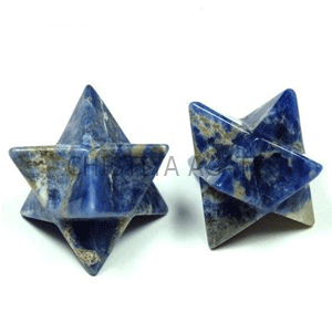 Sodalite Merkaba Star