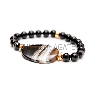 Black Agate Bracelet