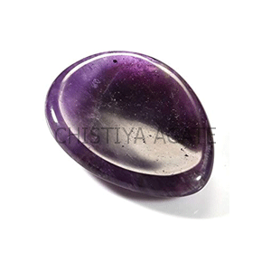 Amethyst Worry Stones