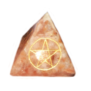 Reiki Sunstone Pyramid